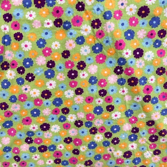 Hanna Anderson Girls Dress 12 Floral Sleeveless Cotton Prairie Gypsy Cottagecore - Picture 11 of 12